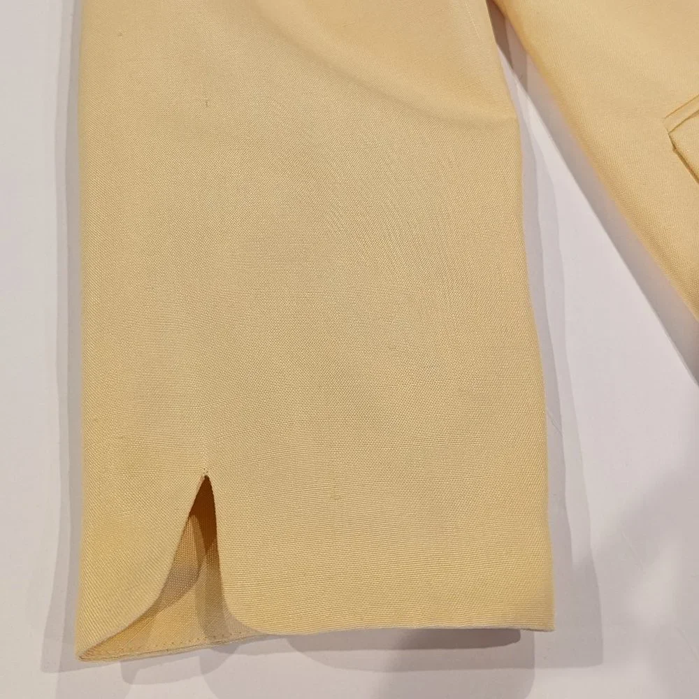 NEW CHRISTIAN DIOR Vintage Silk Blazer V- neck Jacket